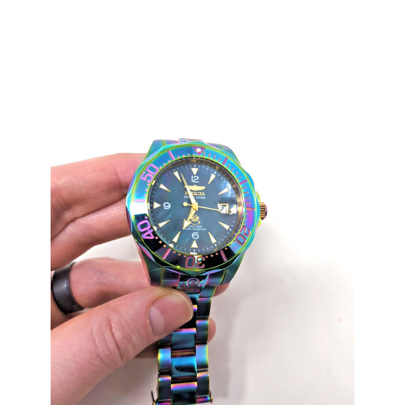Invicta 23943 Pro Diver Men Rainbow 47mm Men\'s Stainless Steel Watch Automatic